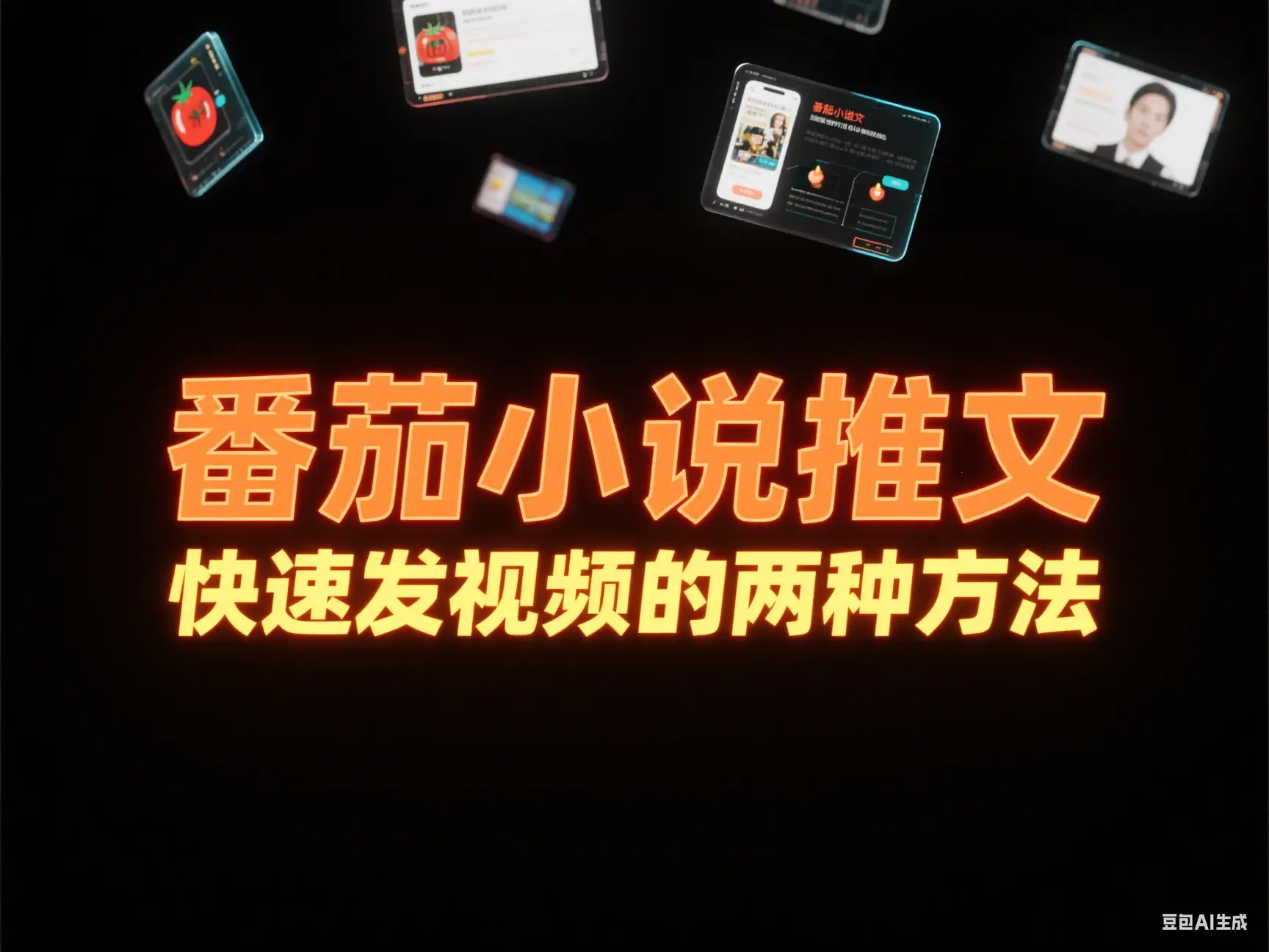 番茄小说推文 快速发视频的两种方法-联创在线