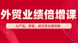 大章老师·外贸业绩倍增课-联创在线