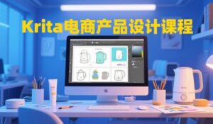 大梦老师·Krita电商产品设计课程-联创在线