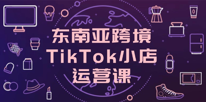 东南亚跨境TikTok小店运营课，掌握店铺设置与流量转化核心技巧-联创在线