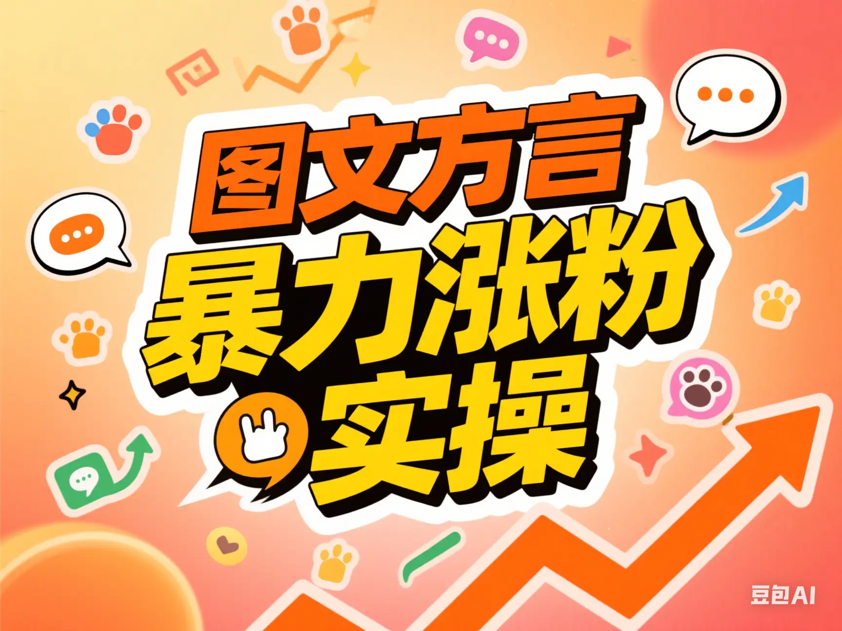 图文方言 暴力涨粉实操-联创在线