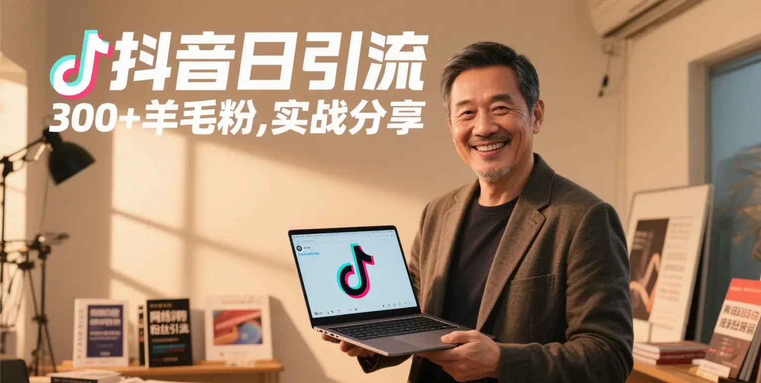 抖音日引300+羊毛粉，实战分享-联创在线