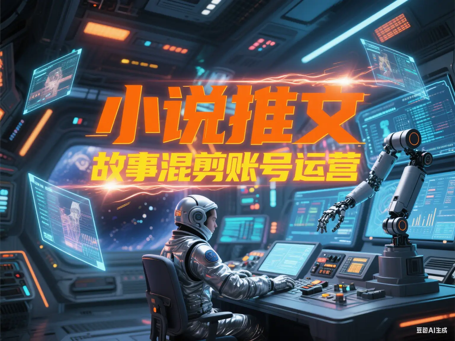 小说推文（故事混剪账号运营实操）-联创在线