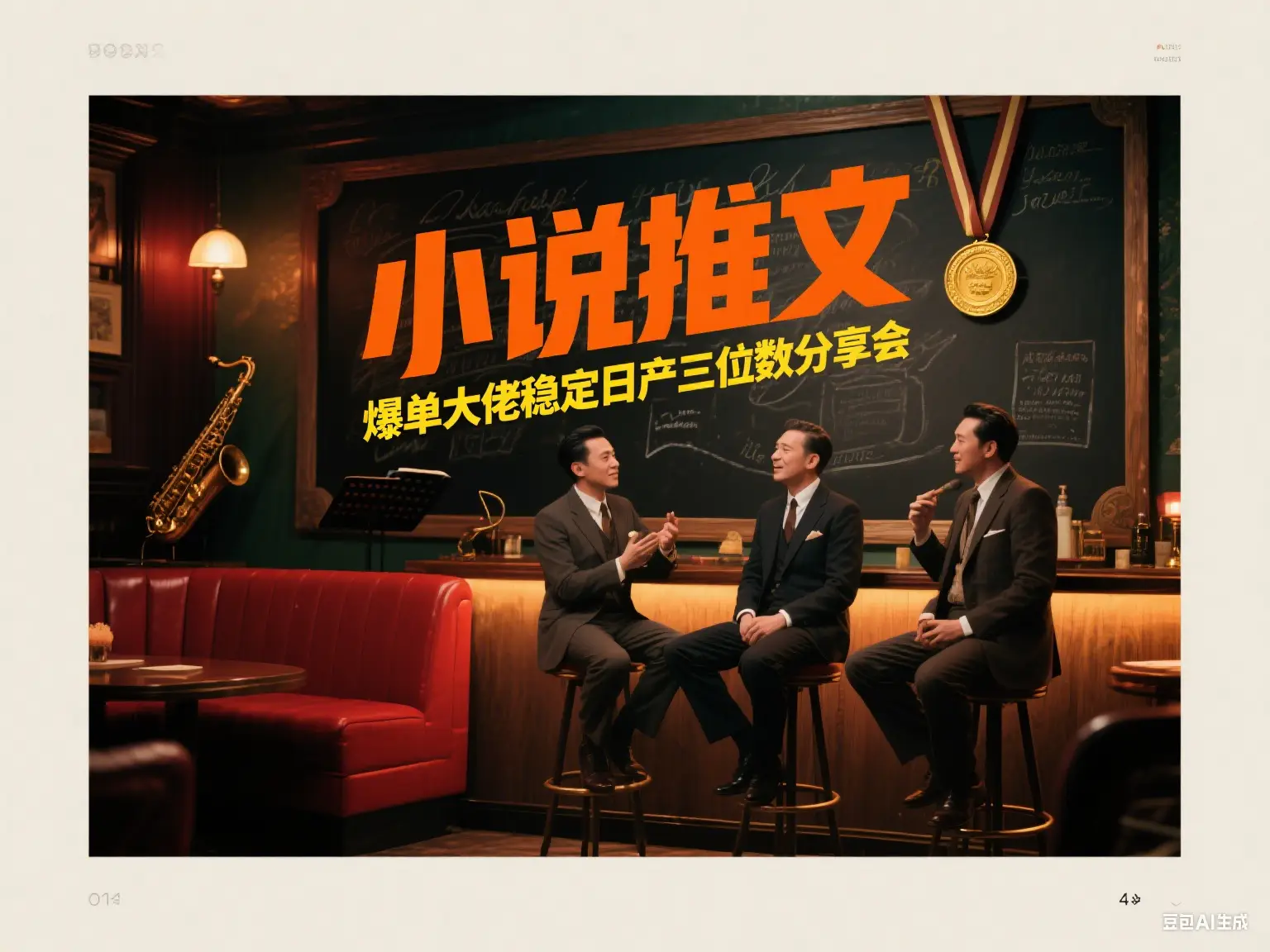 小说推文 爆单大佬稳定日产三位数分享会-联创在线