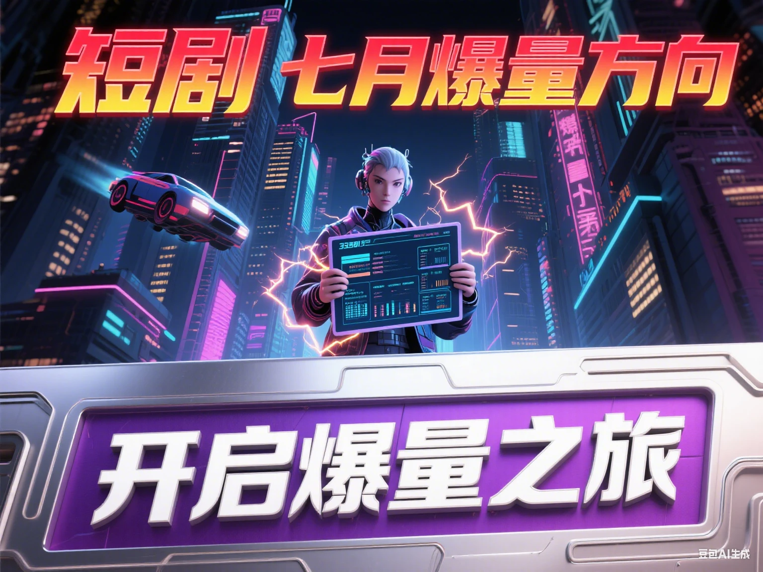 短剧 七月爆量方向-联创在线