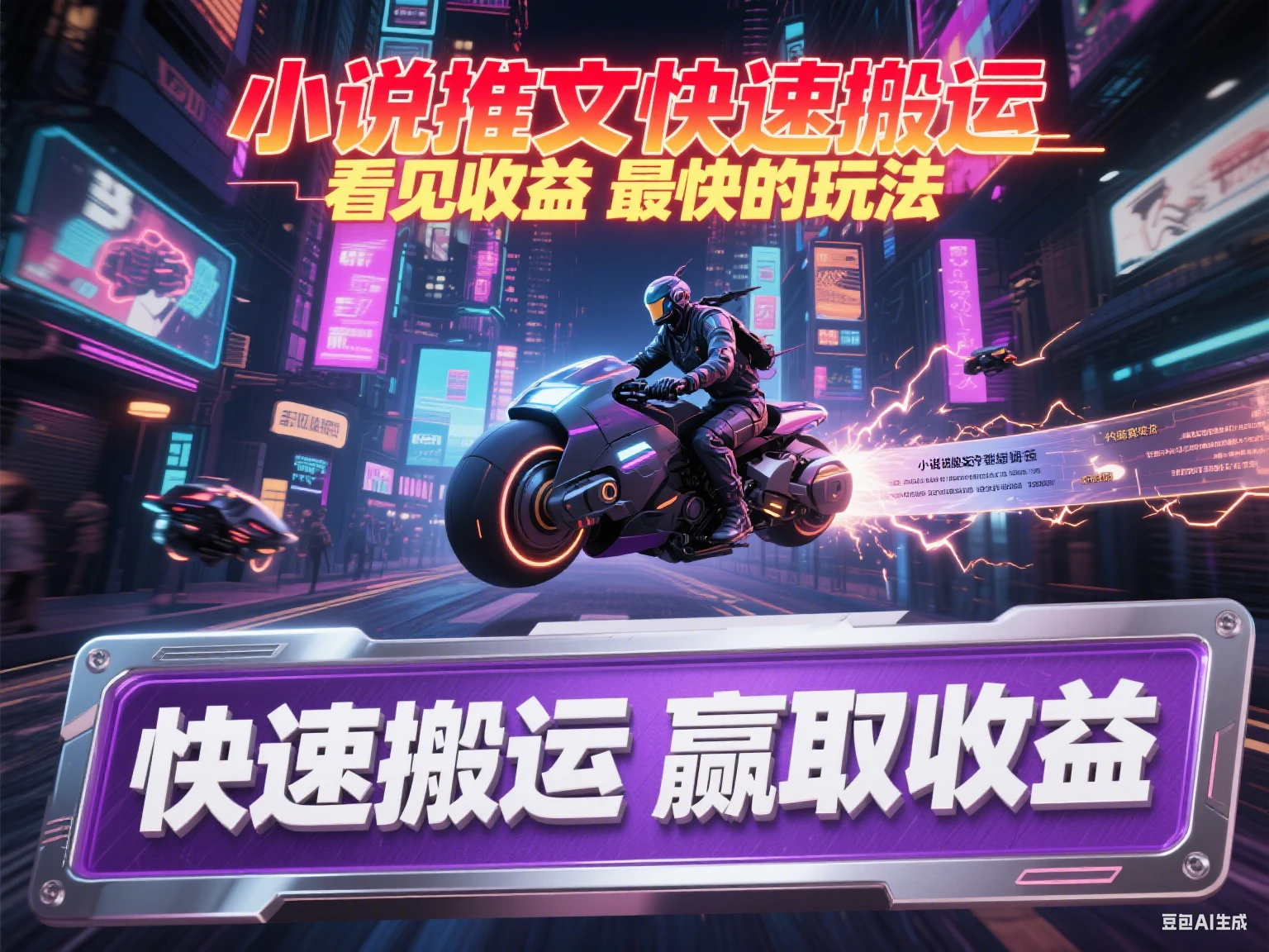 【精】小说推文快速搬运 —看见收益最快的玩法-联创在线