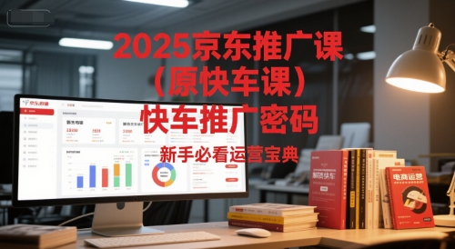 2025京东推广课(原快车课)解锁京东快车推广密码，新手必看运营宝典-联创在线
