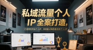 私域流量个人IP全案打造，打造特色专业个人IP，未来最值钱的是你的个人IP-联创在线