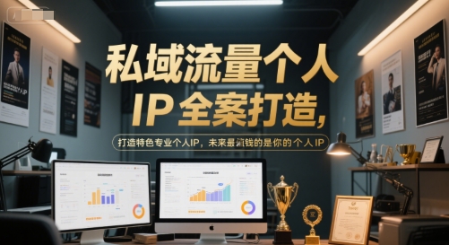 私域流量个人IP全案打造，打造特色专业个人IP，未来最值钱的是你的个人IP-联创在线