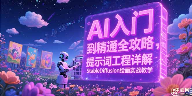 AI入门到精通全攻略，提示词工程详解，StableDiffusion绘画实战教学-联创在线