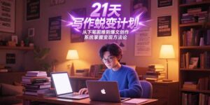 21天写作蜕变计划,从下笔困难到爆文创作,系统掌握变现方法论-联创在线