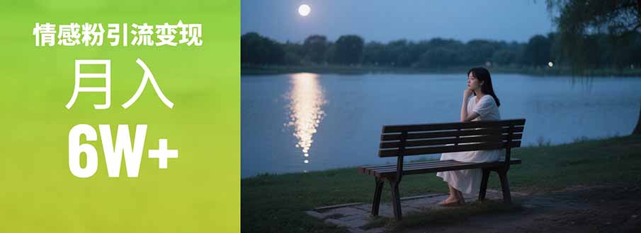 情感粉引流变现实操课：单月变现6w+，情感粉引流变现实操课-联创在线