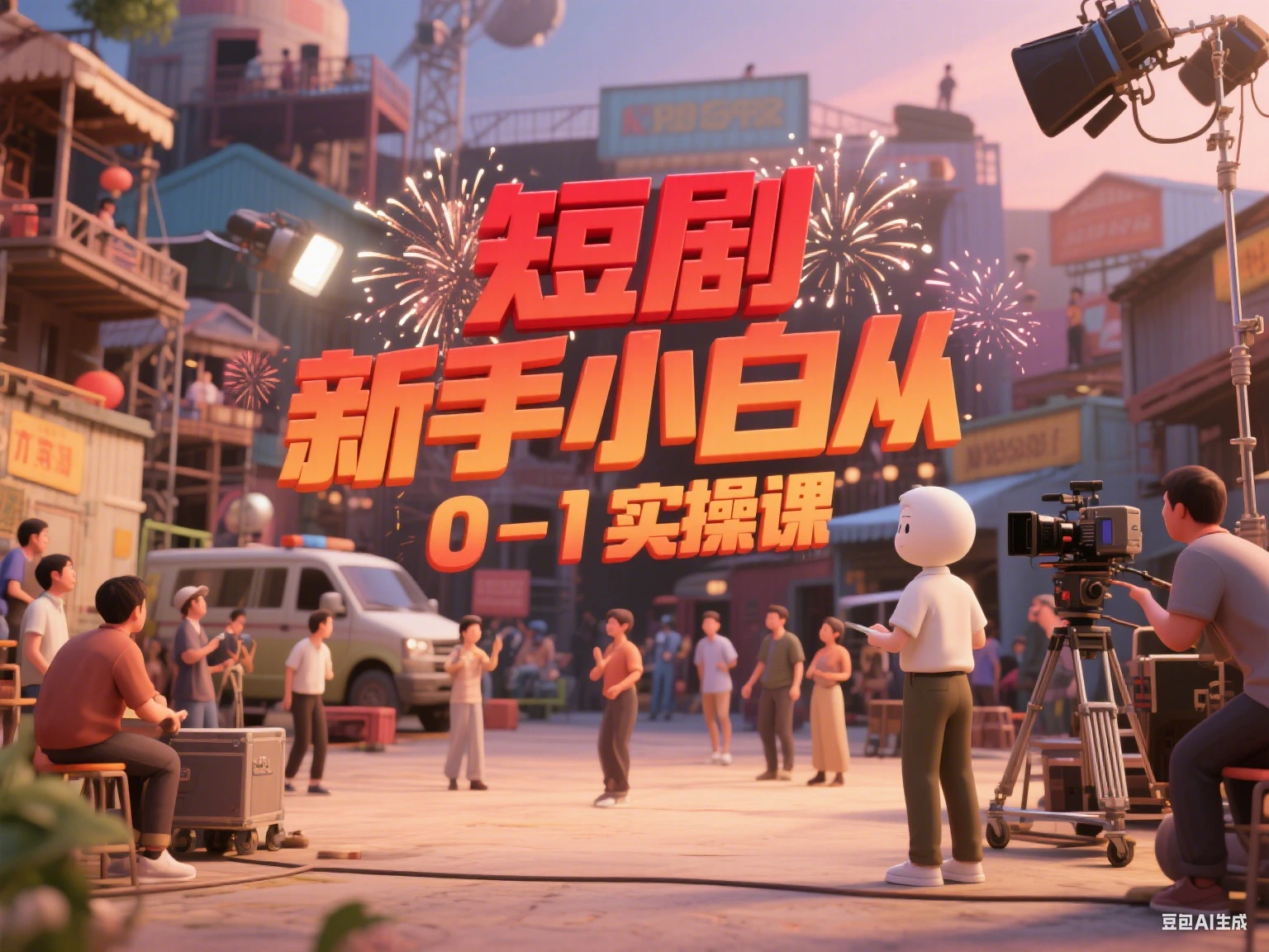 短剧 新手小白从0-1实操课-联创在线