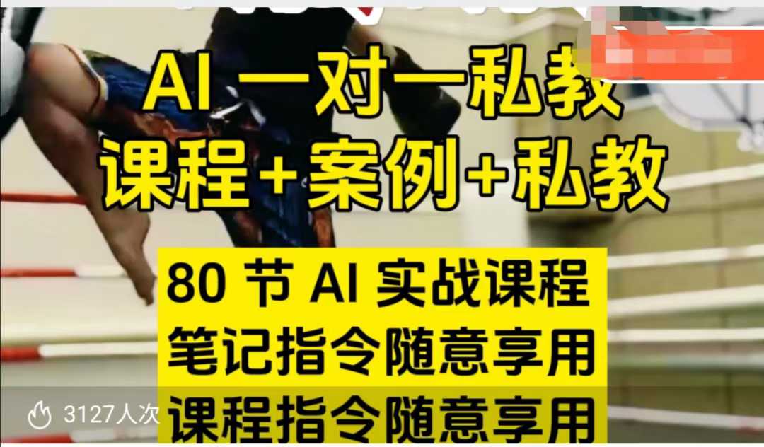 【精】AI指令实战课,课程+案例,80节AI实战课程,笔记指令随意享用,课程指令随意享用(更新7月)-联创在线