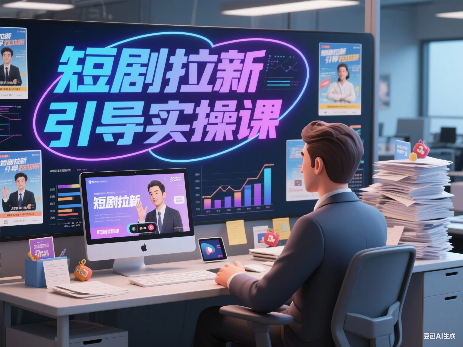 短剧拉新 引导实操课-联创在线