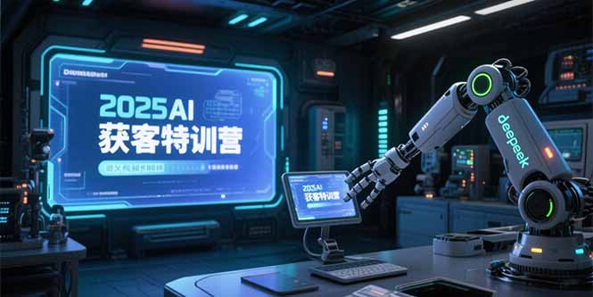 2025AI获客特训营，AI图文视频全制作，deepseek工具实操教学-联创在线