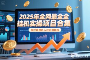 2025年挂机实操项目实操演练，挂机类型，AI直播类型，轻资产创业类型…-联创在线