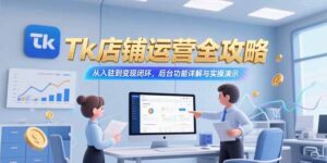 Tk店铺运营全攻略,从入驻到变现闭环,后台功能详解与实操演示-联创在线