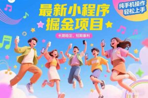 最新小程序掘金项目 长期稳定 短期暴利 纯手机操作  轻松上手！！！-联创在线