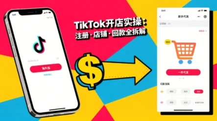 【精】TikTok从开店到投流的进阶课，从基础实操到高阶技巧一网打尽-联创在线