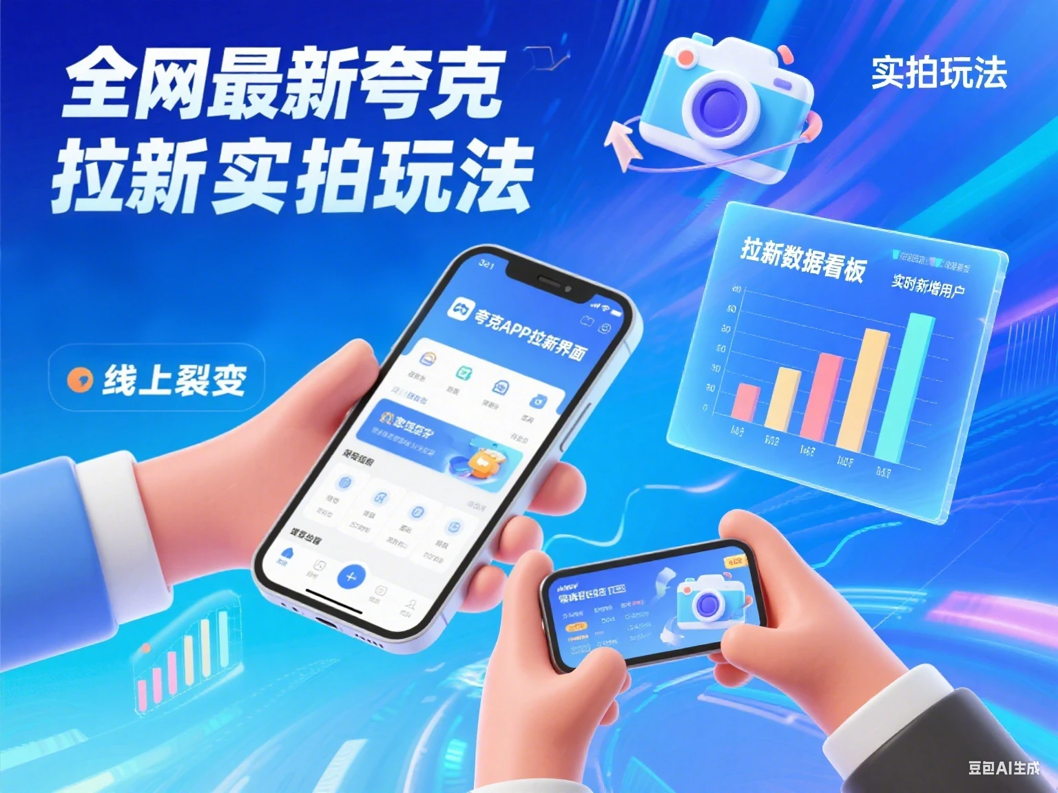 全网最新夸克拉新实拍玩法-联创在线