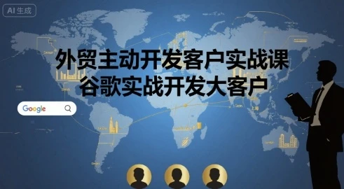 【精】外贸主动开发客户实战课，谷歌实战开发大客户-联创在线