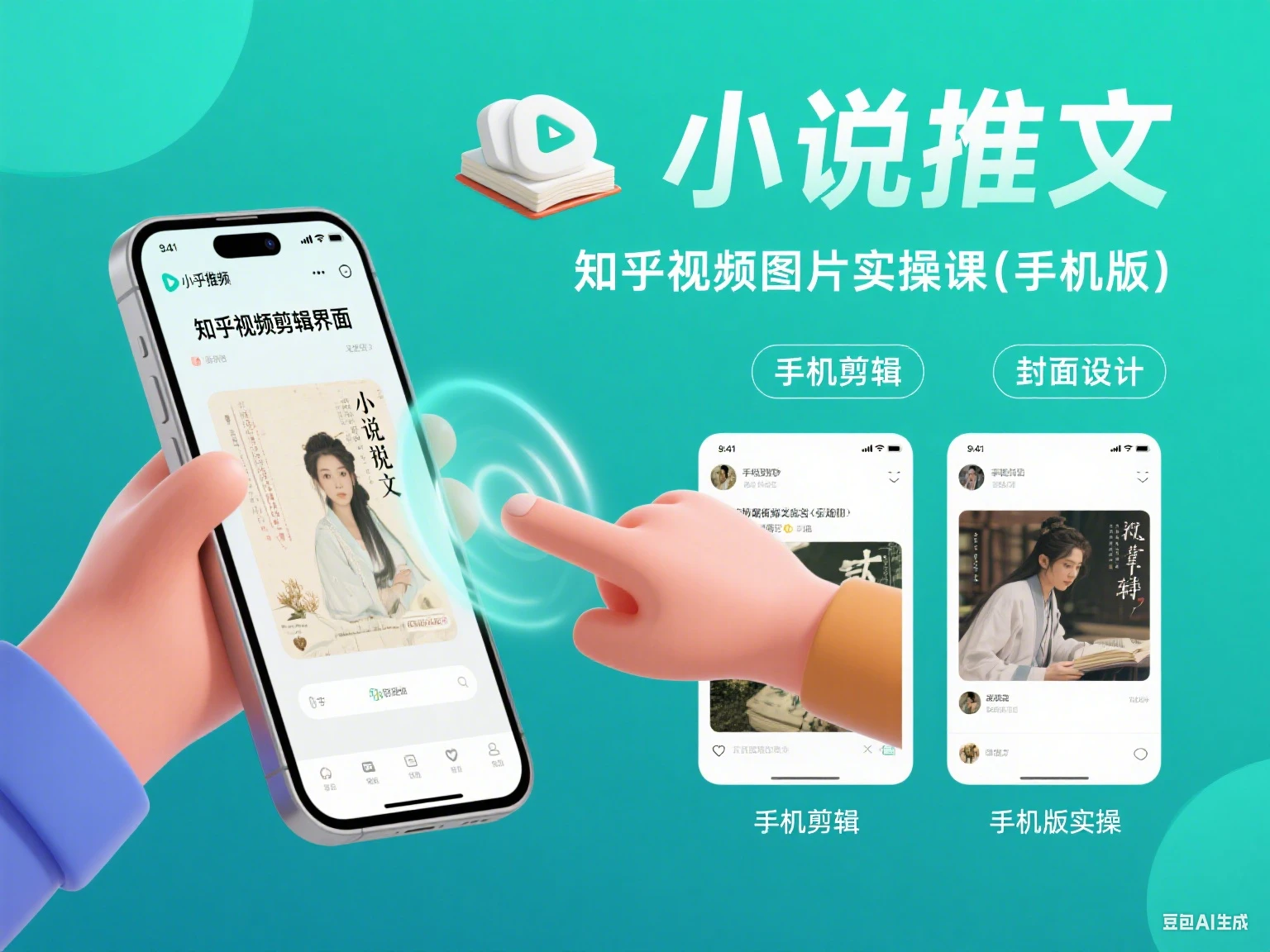 【精】小说推文 知乎视频图片实操课（手机版）-联创在线