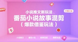 小说推文新玩法，番茄小说故事混剪(爆款借鉴玩法)-联创在线