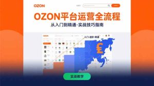 OZON平台运营全流程:快速掌握OZON从入门到精通的实战技巧-联创在线
