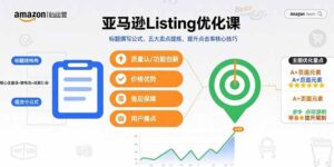 亚马逊Listing优化课，标题撰写公式，五大卖点提炼，提升点击率核心技巧-联创在线