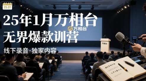 25年1月万相台无界爆款特训营线下录音-联创在线