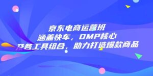 京东电商运营班：涵盖快车，DMP核心及各工具组合，助力打造爆款商品-联创在线