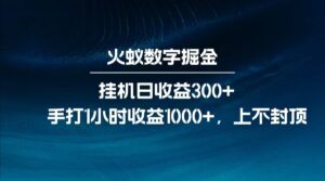 全网独家玩法，全新脚本挂机日收益300+，每日手打1小时收益1000+-联创在线
