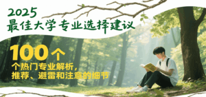 2025最佳大学专业选择建议，100个热门专业解析，推荐、避雷和注意的细节-联创在线