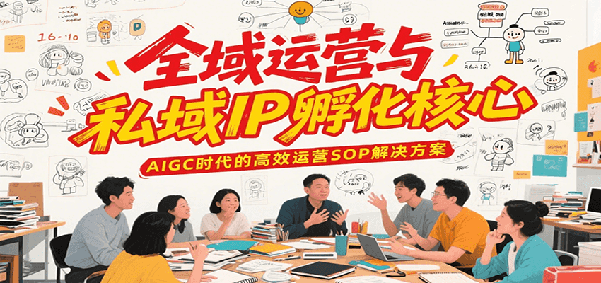 全域运营与私域IP孵化核心,AIGC时代的高效运营SOP解决方案-联创在线