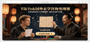 TikTok国外玄学咨询变现课，含财运事业等12大命理领域，融风水运势与运营-联创在线