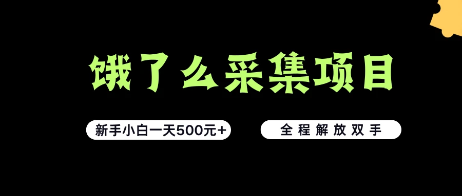 饿了么采集项目，无脑操作，新手小白一天轻松500+，看完直接上手-联创在线