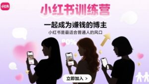 小红书训练营一起成为賺钱的博主，小红书是最适合普通人的风口-联创在线