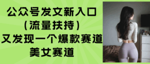 公众号发文新入口(流量扶持-联创在线