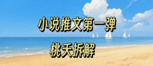 小说推文项目操作全流程第一弹,0粉就能做,门槛低非常适合新手-联创在线
