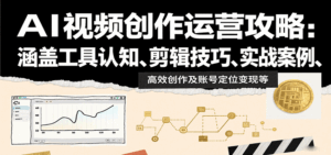 AI视频创作运营攻略：涵盖工具认知、剪辑技巧、实战案例、高效创作及账号定位变现等-联创在线