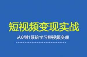 杨磊老师·2025短视频变现实战课-联创在线