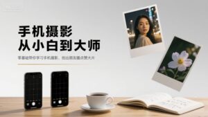手机摄影从小白到大师，零基础带你学习手机摄影，拍出朋友圈点赞大片-联创在线