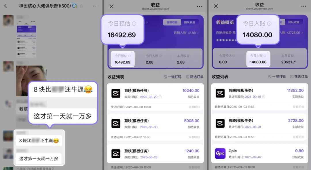 剪映放大招！拉新收益暴增400%！单条视频狂挣2W+，无需剪辑基础，几分钟一条作品，小白零投资风口项目-创业猫