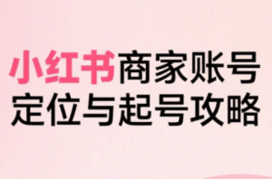 大晴老师·小红书电商全链路实战从定位到爆单(更新9月)-联创在线