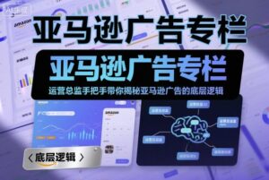 亚马逊广告专栏：运营总监手把手带你揭秘亚马逊广告的底层逻辑-联创在线