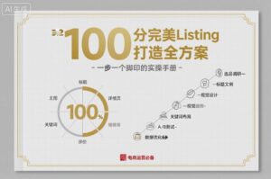 100分完美Listing打造全方案,想要完美listing必须是需要一步一个脚印的-联创在线