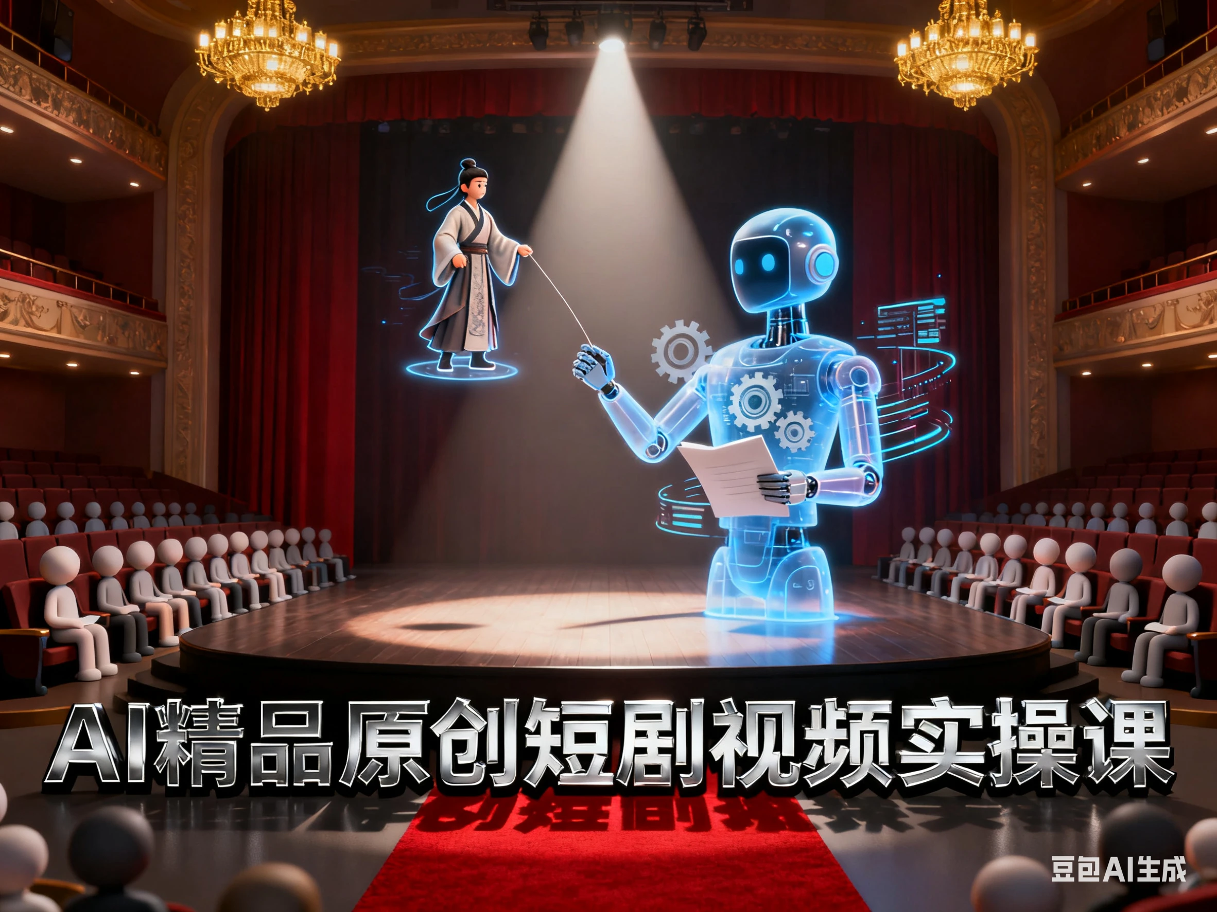 利用AI做精品原创短剧视频实操课-联创在线