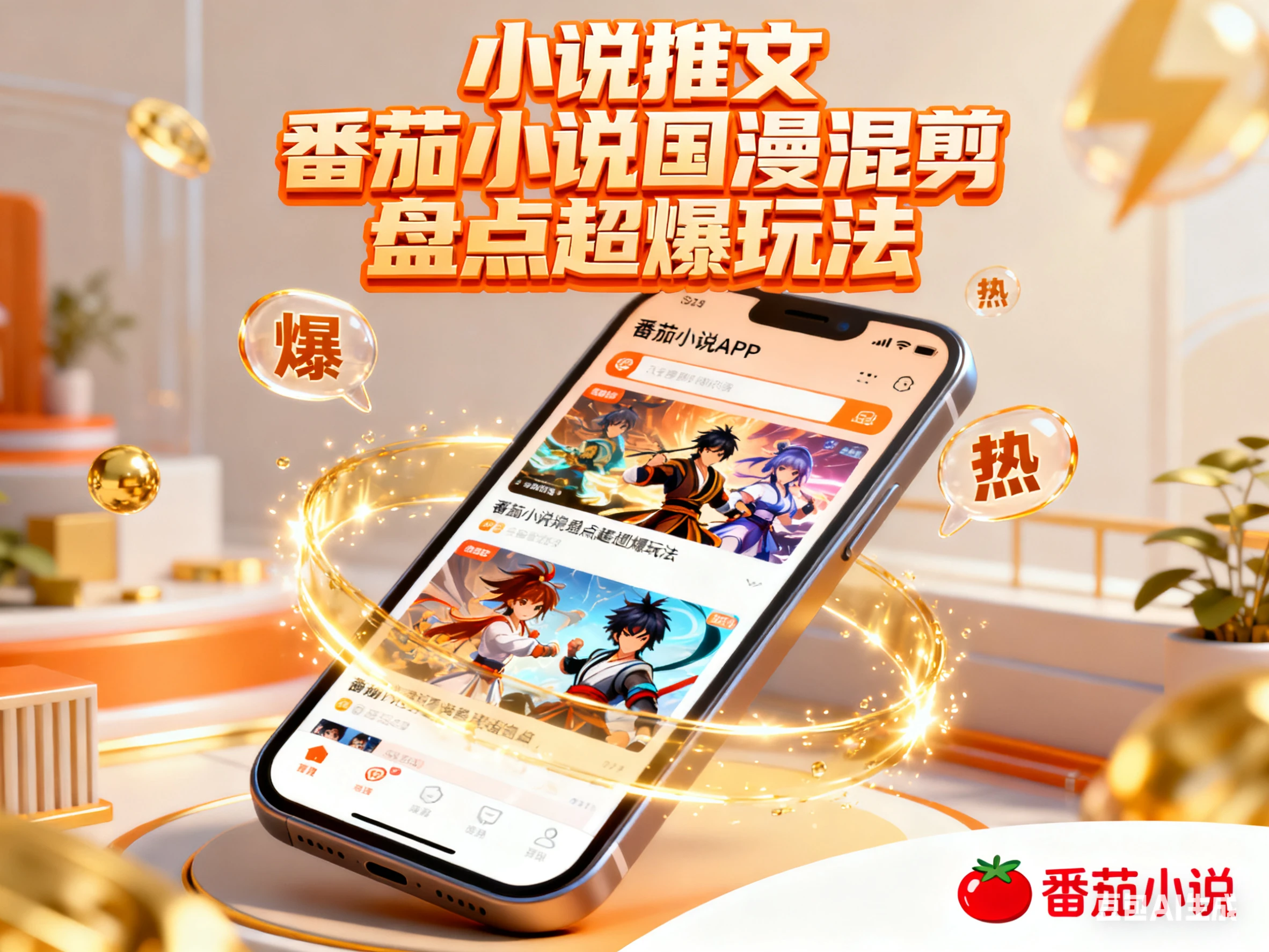 【精】小说推文 番茄小说国漫混剪盘点超爆玩法-联创在线