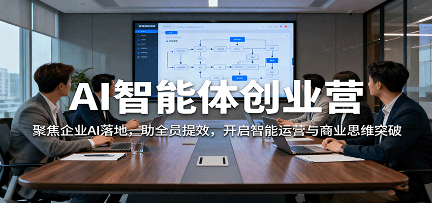AI智能体创业营：聚焦企业AI落地，助全员提效，开启智能运营与商业思维突破-联创在线
